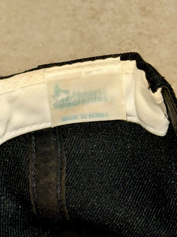 De colección Especialidades Deportivas Tigres de Detroit Negro MLB Logo Lateral Snapback Sombrero Lana Foto 4 de 4