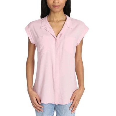 Jachs Girlfriend Women's Button Front Blouse | I42