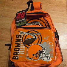 NWT NFL Cleveland Browns 3D Graphic Backpack ...