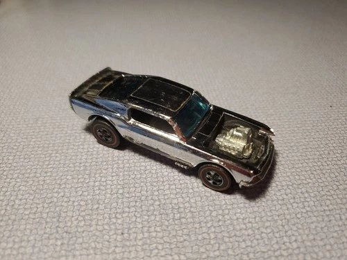 Hot Wheels Redline Mustang Boss Hoss Chrome