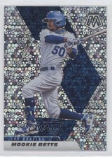 2021 Panini Mosaic Quick Pitch Silver Mosaic Prizm Mookie Betts #144 2qw