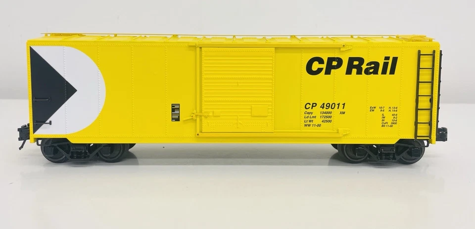 K-Line Canadian Pacific CP Rail Yellow Boxcar #49011 K761-1214 LN - Image 4 of 4