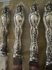 International Cloeta Grape Sterling Hollow Handle Knives Set of 4