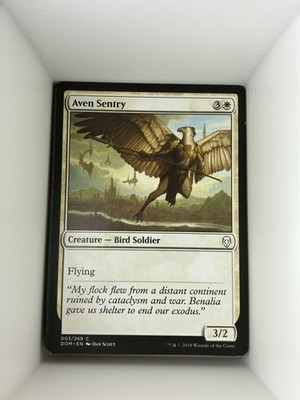 Aven Sentry - Dominaria - MTG - Common. A7