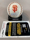 SAN FRANCISCO GIANTS- MATT CHAPMAN AUTOGRAPH MLB TEAM LOGO BASEBALL JSA CL61526