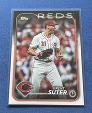 2024 Topps Update Series #US78 Brent Suter Cincinnati Reds