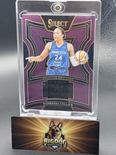 2025 Panini Select WNBA - Selective Swatches Napheesa Collier #SW-NC Purple...