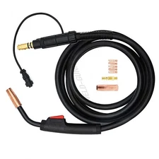 for Lincoln Power Mig 140/140C/140T/180 10' 15' MIG WELDING GUN &TORCH 150AMP