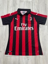 MILAN 2018 2019 HOME FOOTBALL SHIRT SHIRT SOCCER JERSEY PUMA 754750-06 sz S