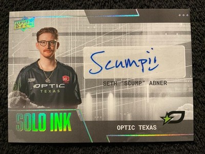 2022-23 Upper Deck Call of Duty League Solo Ink Scump #S-57 Auto