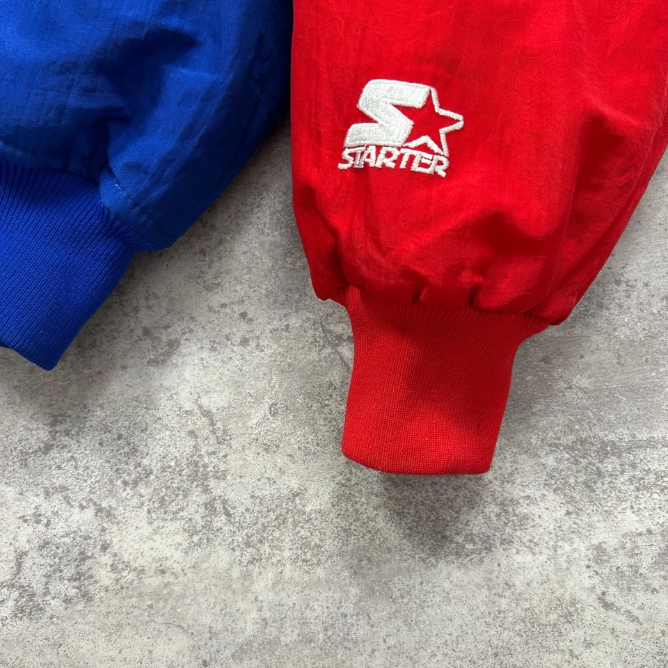 VTG 90s MLB MONTREAL EXPOS STARTER DIAMOND COLLECTION JACKET SIZE M MADE IN USA - Image 4 of 4