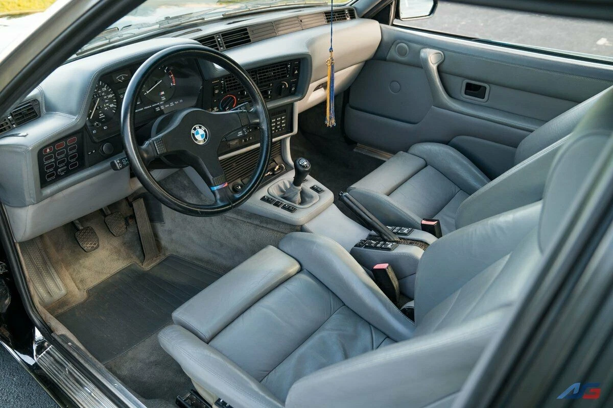 The interior has minor wear and discoloration, but that’s inevitable with age.