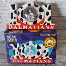 McDonald's Disney 101 Dalmatians Snow Dome 1996 Dalmatian Celebration