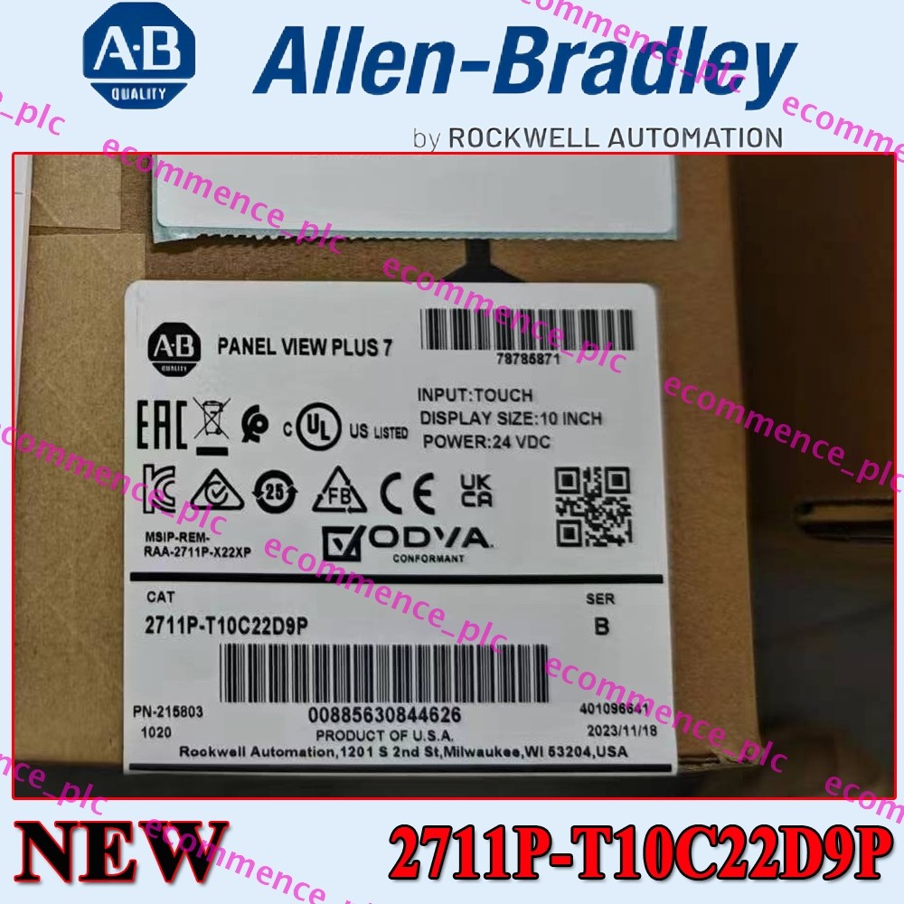 New Allen Bradley 2711P-T10C22D9P AB HMI PanelView Plus 7 Graphic Free Shipping