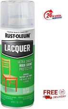 Rust-Oleum 1906830 Lacquer Spray Paint, 11 oz, Gloss Clear 11 Ounce, 