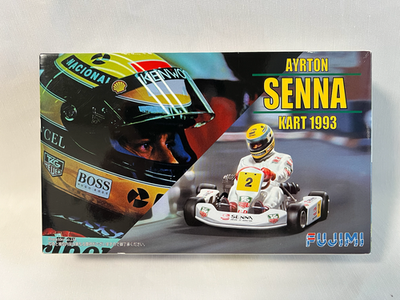 Fujimi 1/20 Scale AYRTON SENNA KART 1993 KART-2 Plastic Model Kit