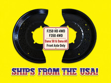 Brake Dust Shields For Ford F250 F350 1978 1997 78 97 Dana 50 60 D50 D60 Truck
