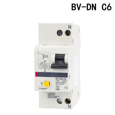 For Mitsubishi 1P+N Current Circuit Breaker BV-DN C6 C10 C16 C20 C25 C32 C40