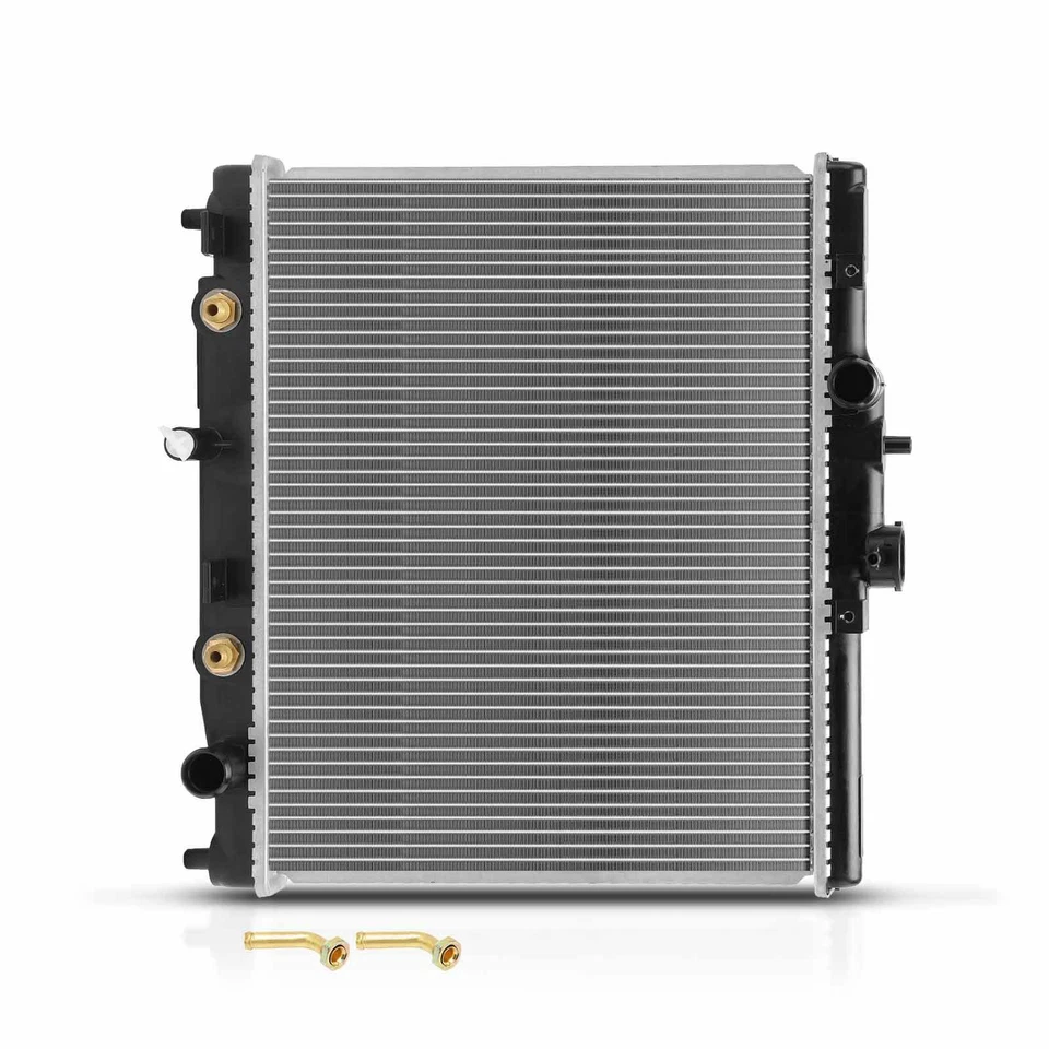 Radiador de aluminio con enfriador de aceite de transmisión para Honda Insight 00-06 L3 1,0 L Foto 2 de 4