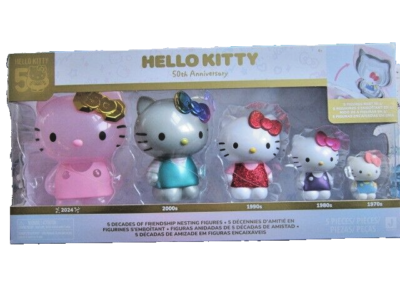 HELLO KITTY ＊木製BOX・人形５個セット＊ HELLO KITTY ＊木製BOX・人形5個セット＊ HELLO KITTY ＊木製BOX