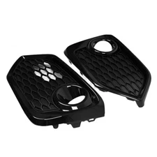 Fog Lights Trim Bezel Cover Driver+Passenger Side For17-19 Honda Civic Hatchback