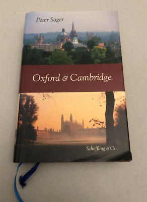 Oxford Cambridge Peter Sager, Schöffling & Co Erste Auflage 2003, 438 Seiten