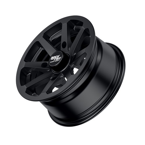 (4) 14" RockTrix RT102 ATV UTV 4x137 4/137 Wheels, 14x7 5+2 offset, 10x1.25 Nuts - Picture 8 of 8