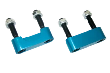 Moroso U-Joint Girdles Light Blue Aluminum 1-1/8" Diameter for Ford 9" 85860