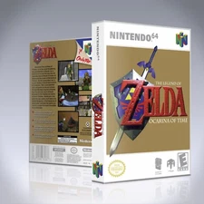 Nintendo 64 Case - NO GAME - Legend of Zelda - Ocarina of Time