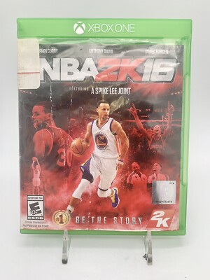 NBA 2K16 Basketball (2015) XBOX ONE Stephen Curry Cover