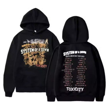 Band System Of A Down Toxicity Tour Hoodie Full Size S-5XL