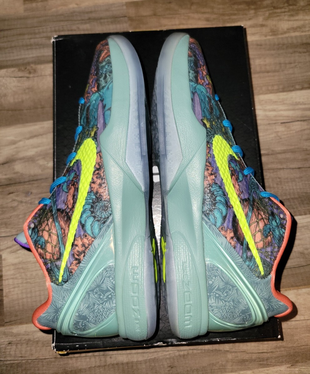 Nike Zoom Kobe 6 VI Prelude All Star Multicolor 640220 001 size 10