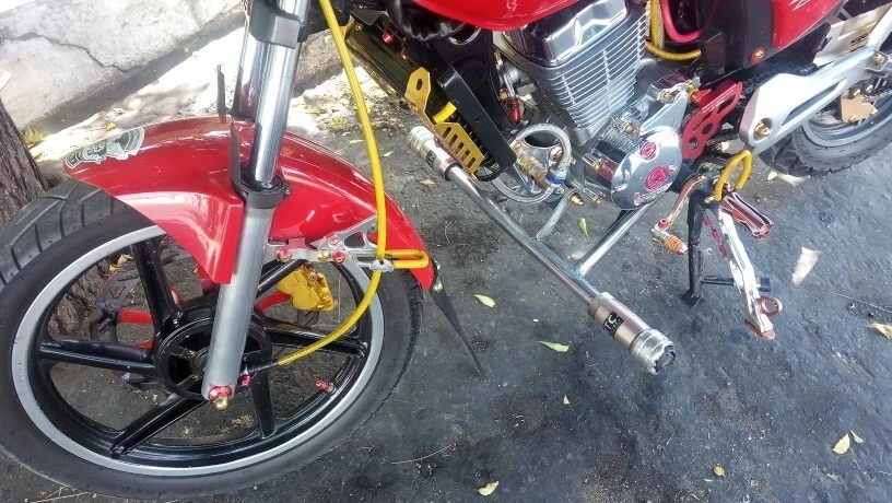 Aluminum Front Sprocket Guard Cover Chain Protector For HONDA XR400R 1996-2004 - Изображение 4 из 4