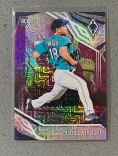 2019 Panini Phoenix Baseball #6 Yusei Kukuchi /75 Purple Mojo Prizm RC Mariners