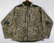 Mount'n Prairie Mid-Weight Camo Hunting Jacket Shape Shift Waffle Knit Men's 2XL
