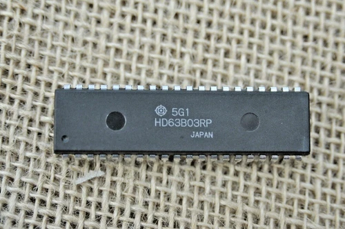 1 Stück HD63B03RP, Microcontroller (Compatibel zu 68000 - Prozessoren) / Hitachi