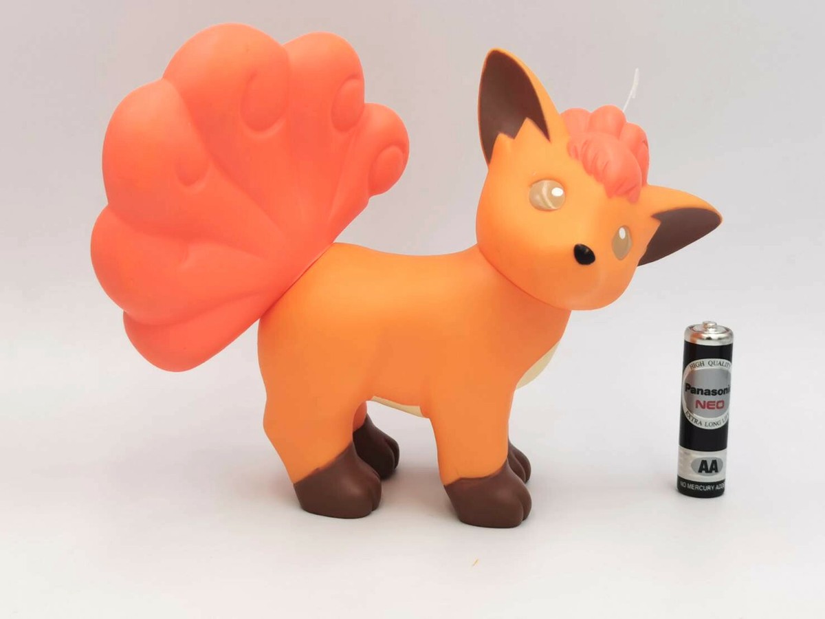 Vulpix Rokon Pokemon Soft Vinyl Deluxe Figure Collection Tomy 1998