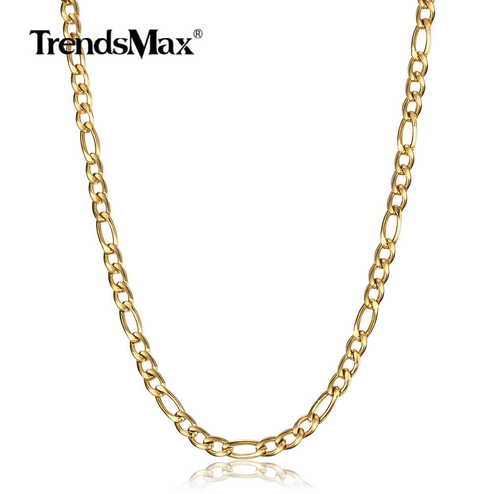 14K Gold Figaro Chain 20 In Women's Milano Figaro Rope Chain - Foto 3