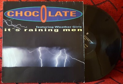 CHOCOLATE Feat. WEATHER GIRLS * It's Raining Man * 1993 Germany 12'' SINGLE