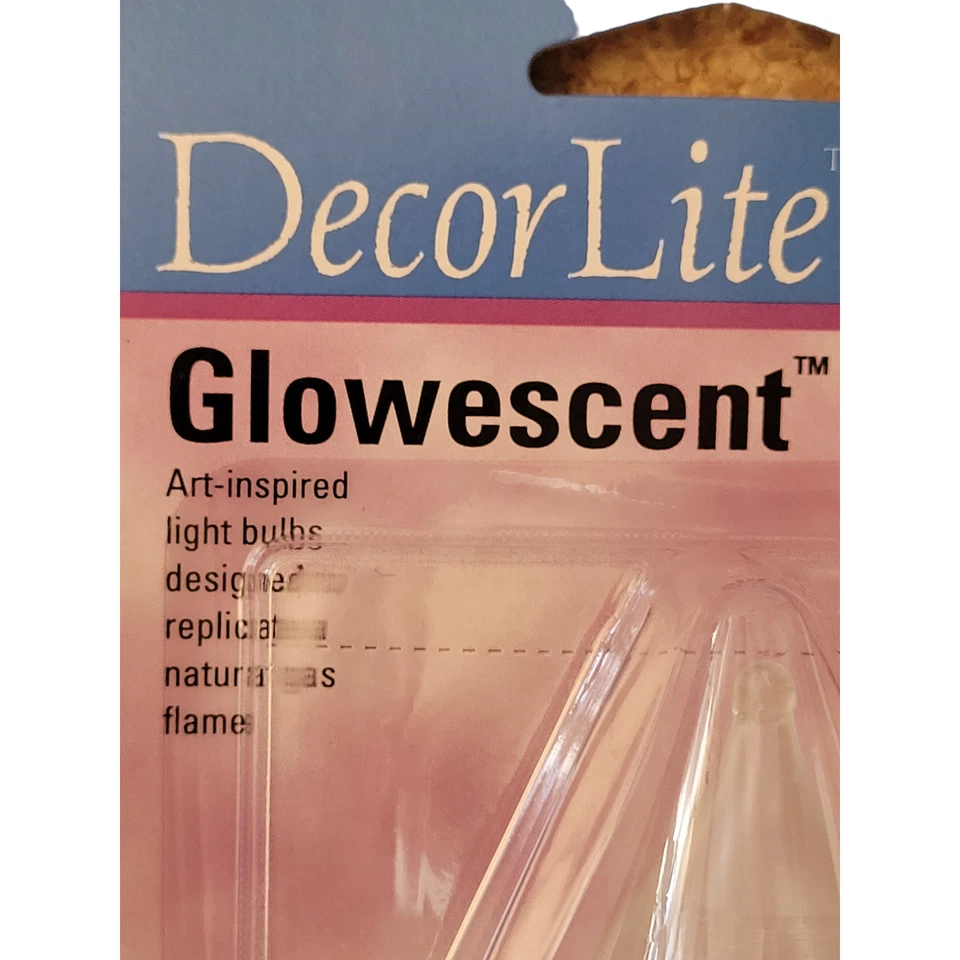 Westinghouse Decor Light Glowescent Forty Watt Flame 40c15 2 Light Blubs 2 of 3 - Image 4 of 4