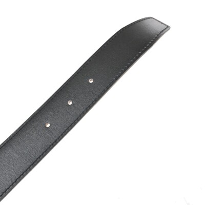 HERMES Constance H Logo Reversible Buckle Belt Leather Size  display picture 3