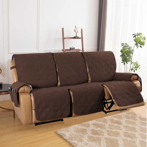 2/3 Seat Recliner Cover Couch Loveseat Slipcover Pet Dog Mat Protector - Picture 39 of 108