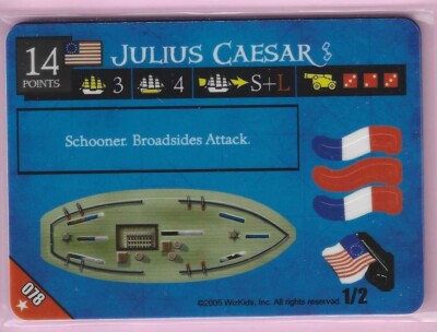 Pirates Revolution ''Julius Caesar'' #078   X1