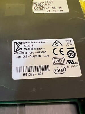 Carte Fille Dell C63DV - Intel X520 DP 10G + I350 Quad Port - Pour PowerEdge R730