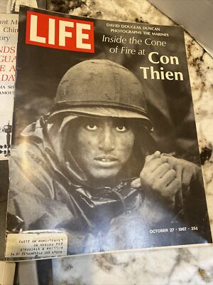 Lot of 1967 Life Magazine ~ Vietnam Front Page Covers - Lot of 9