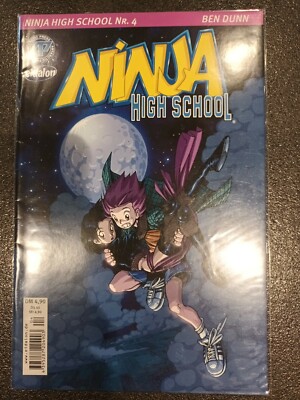 Ninja High School - Heft 4 - Ben Dunn - Sehr guter Zustand