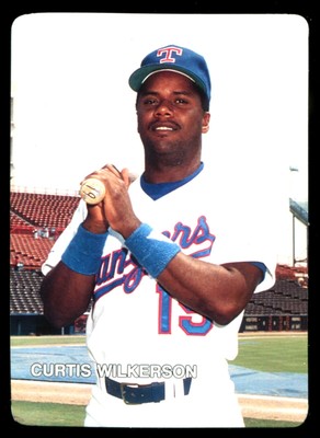 Mothers Cookies CURTIS WILKERSON TEXAS RANGERS 2 Different