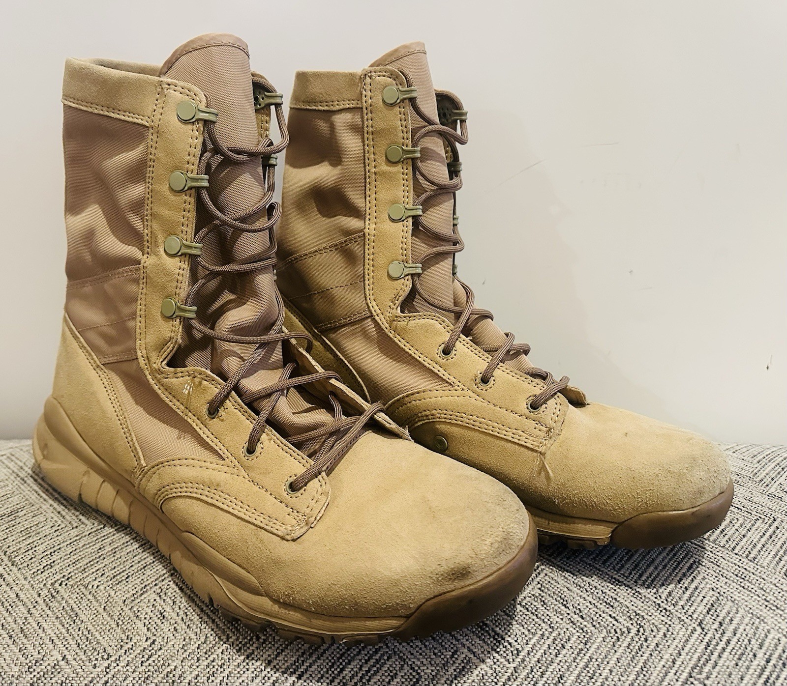 Nike SFB Field 8"Tactical Boots British Khaki Coyote Tan Sz 