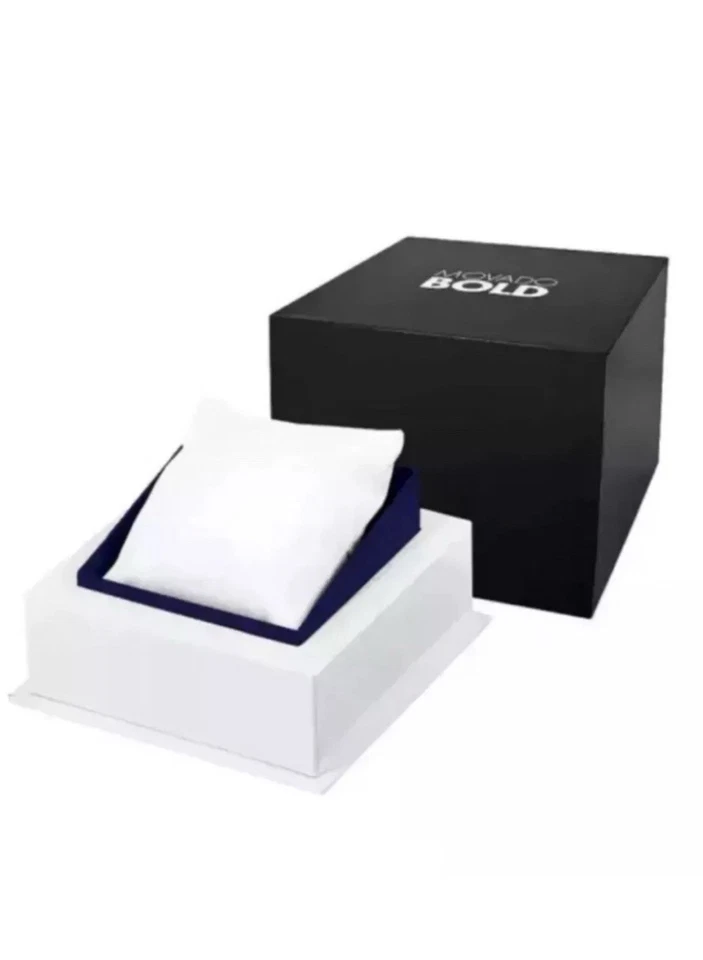 Nuevo reloj cronógrafo Movado Bold Trend Element para hombre tono dorado 3601025 Foto 4 de 4