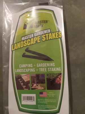 Master Mark 9'' Landscaping Stakes 2 Packs Of 6 New